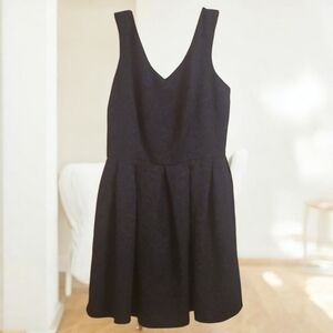 Bar III Navy DRESS WOMENS SIZE XXL Blue Pleated Skirt Lightweight Sleeveless